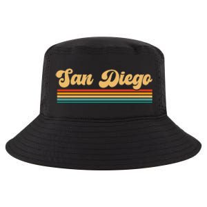 San Diego California Cool Comfort Performance Bucket Hat