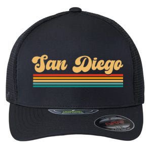 San Diego California Flexfit Unipanel Trucker Cap