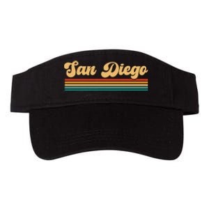 San Diego California Valucap Bio-Washed Visor