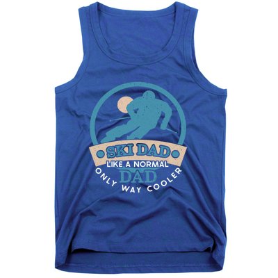 Ski Dad Cool Dad Gift Tank Top