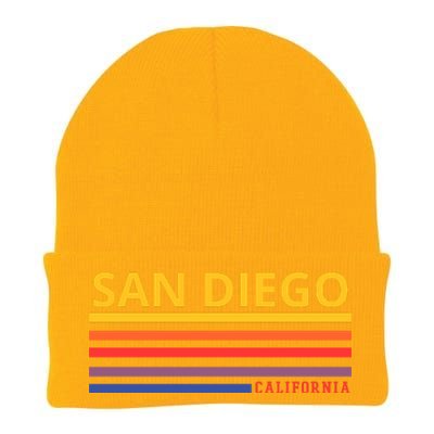 San Diego California Retro Knit Cap Winter Beanie