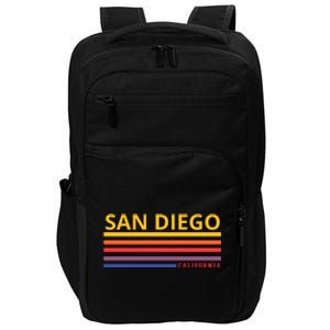 San Diego California Retro Impact Tech Backpack