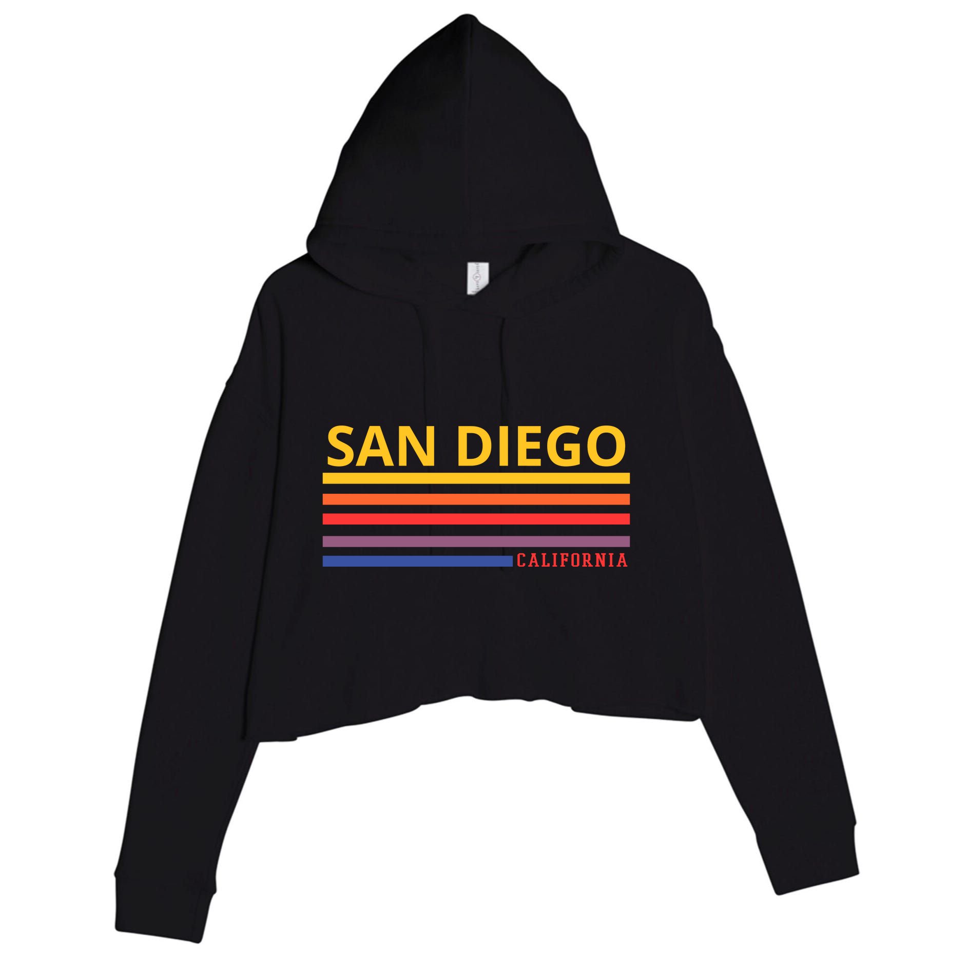 San Diego deals CA Crop Hoodie