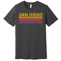 San Diego California Retro Premium T-Shirt