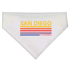 San Diego California Retro USA-Made Doggie Bandana