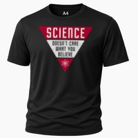 Science Doesn't Care What You Believe Cooling Performance Crew T-Shirt