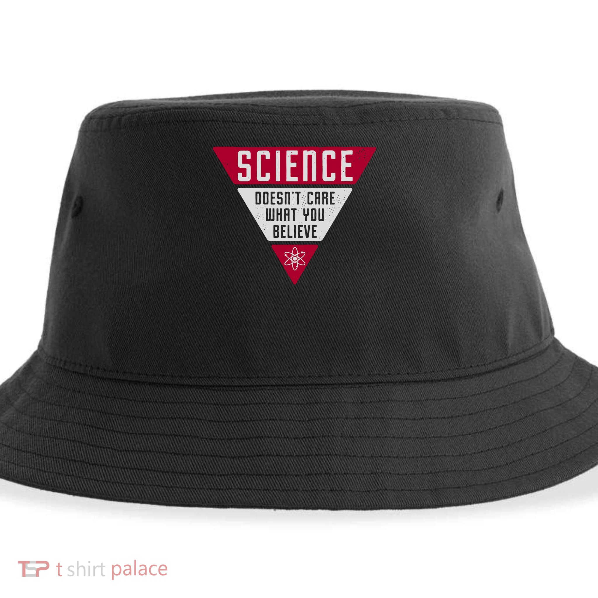 Science Doesn't Care What You Believe Sustainable Bucket Hat
