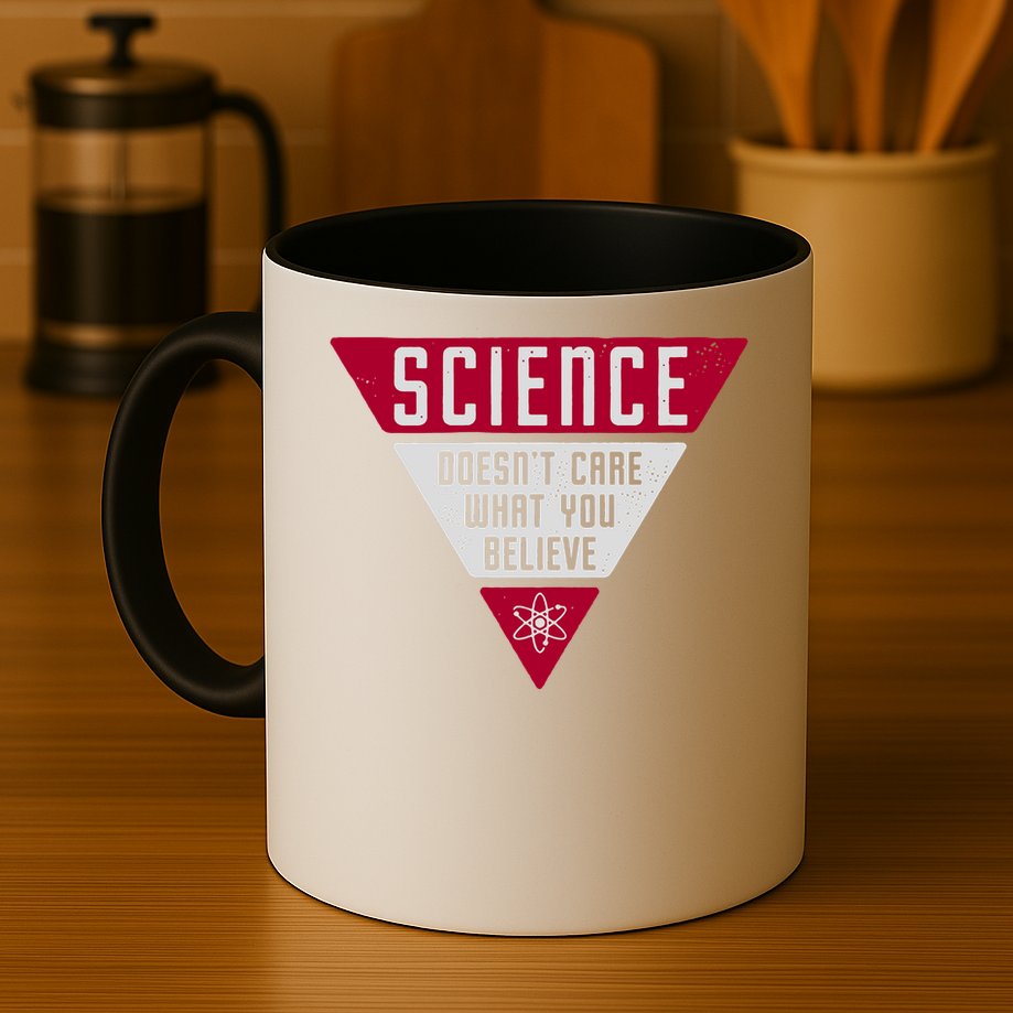 Science Doesn't Care What You Believe Mug
