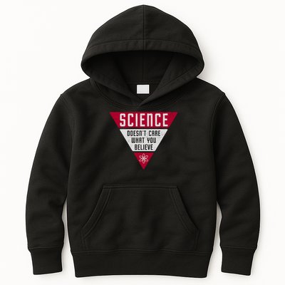 Science Doesn't Care What You Believe Kids Hoodie