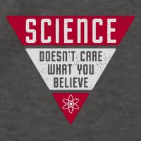 Science Doesn't Care What You Believe Vector Backpack