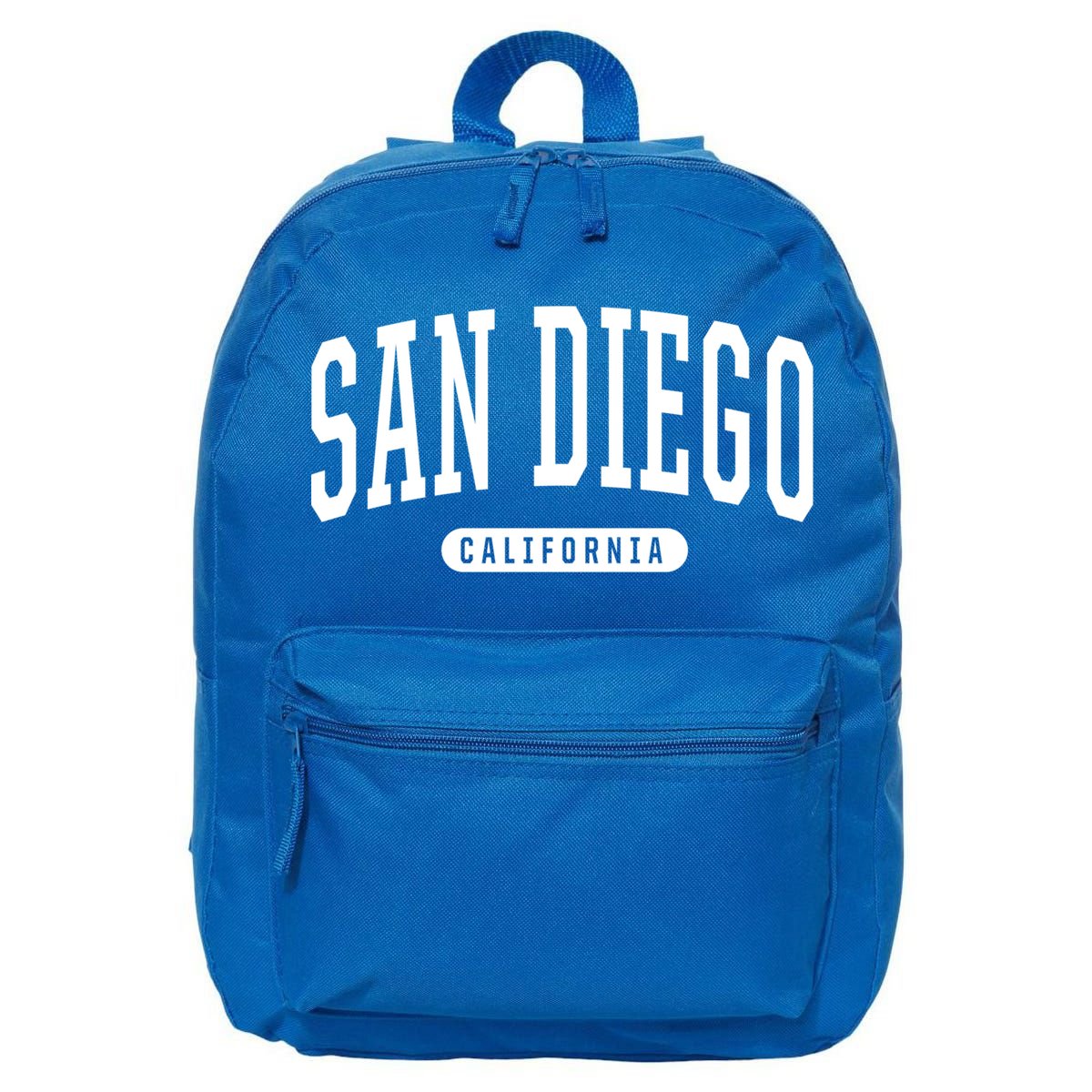 San Diego Cool Gift Funny Gift College University Style Sd Ca 16 in Basic Backpack