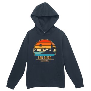 San Diego California Ca Throwback Design Classic Urban Pullover Hoodie