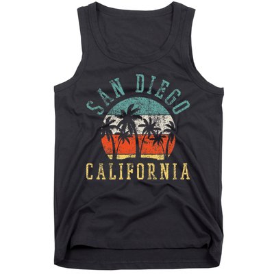San Diego California Tank Top