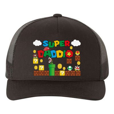 Super Daddio Cool Design Yupoong Adult 5-Panel Trucker Hat