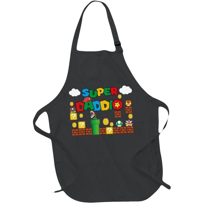 Super Daddio Cool Design Full-Length Apron With Pockets
