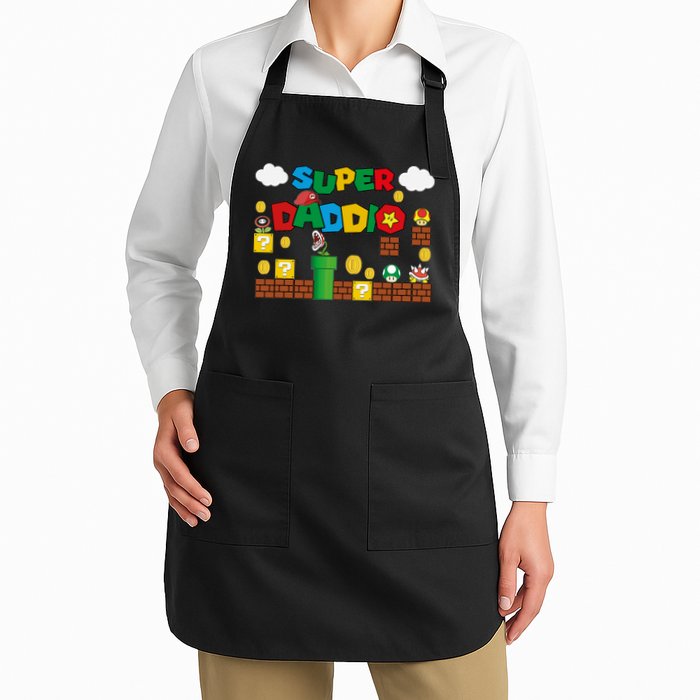 Super Daddio Cool Design Full-Length Apron With Pockets