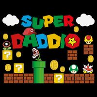 Super Daddio Cool Design Full-Length Apron With Pockets