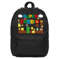 Super Daddio Cool Design 16 in Basic Backpack