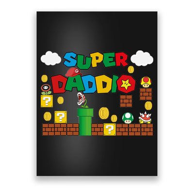Super Daddio Cool Design Poster