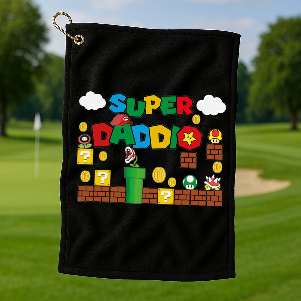 Super Daddio Cool Design Golf Towel