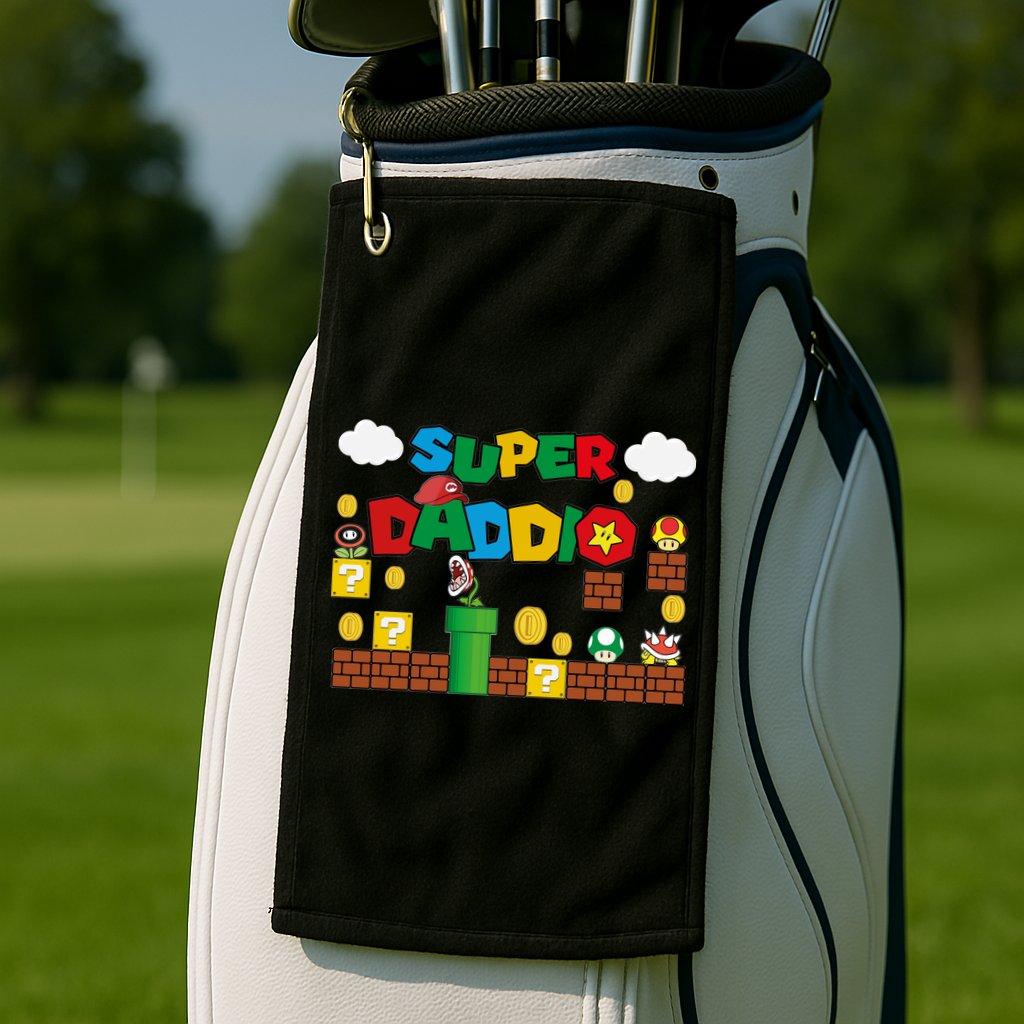Super Daddio Cool Design Golf Towel