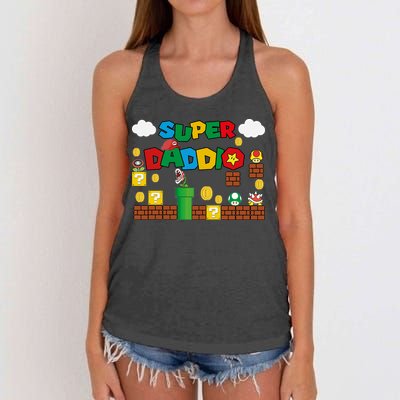 Super Daddio Cool Design Women's Knotted Racerback Tank