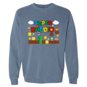 Super Daddio Cool Design Garment-Dyed Sweatshirt