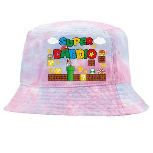 Super Daddio Cool Design Tie-Dyed Bucket Hat