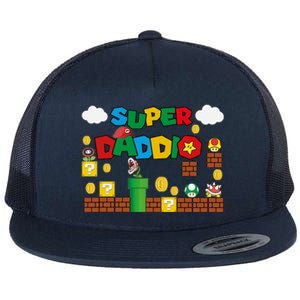 Super Daddio Cool Design Flat Bill Trucker Hat