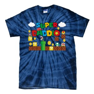 Super Daddio Cool Design Tie-Dye T-Shirt