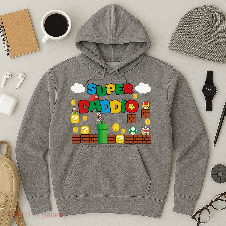 Super Daddio Cool Design Hoodie