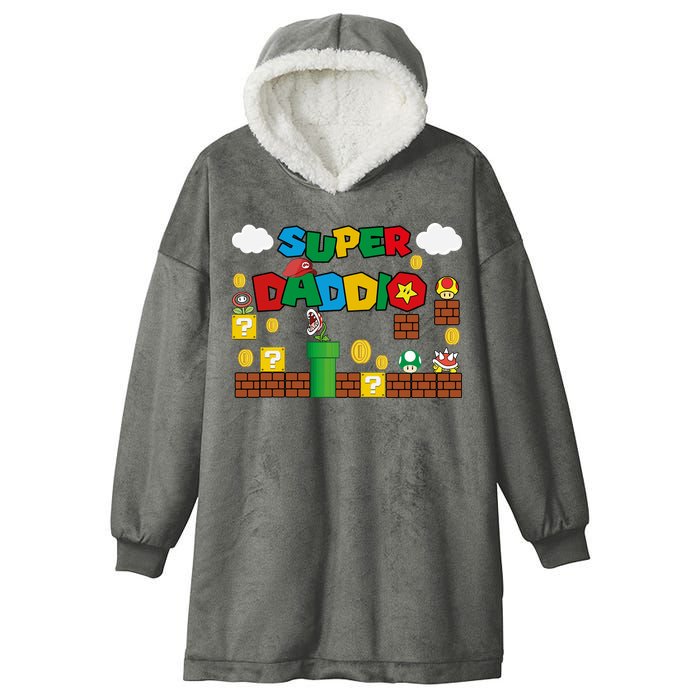 Super Daddio Cool Design Hooded Wearable Blanket