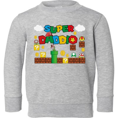 Super Daddio Cool Design Toddler Sweatshirt