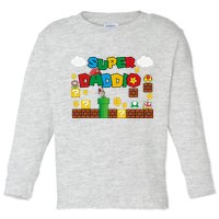 Super Daddio Cool Design Toddler Long Sleeve Shirt