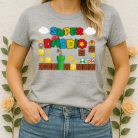 Super Daddio Cool Design Womens T-Shirt