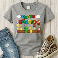 Super Daddio Cool Design Womens T-Shirt