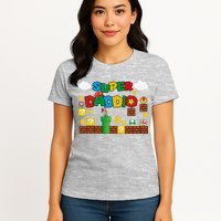 Super Daddio Cool Design Womens T-Shirt