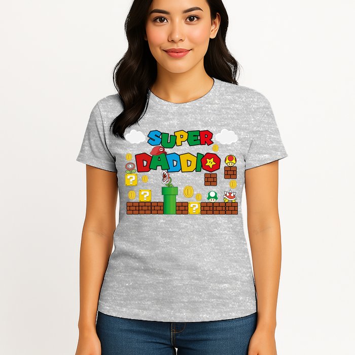 Super Daddio Cool Design Womens T-Shirt