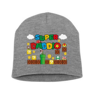 Super Daddio Cool Design Short Acrylic Beanie