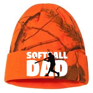 Softball Dad Cute Gift Softball Silhouette Gift Father Gift Kati Licensed 12" Camo Beanie