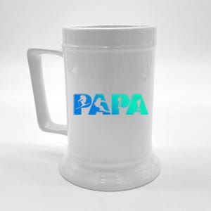 Skiing Dad Cool Gift Skiing Husband Funny Gift Gift Beer Stein