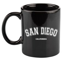 San Diego California 11oz C Handle Ceramic Mug