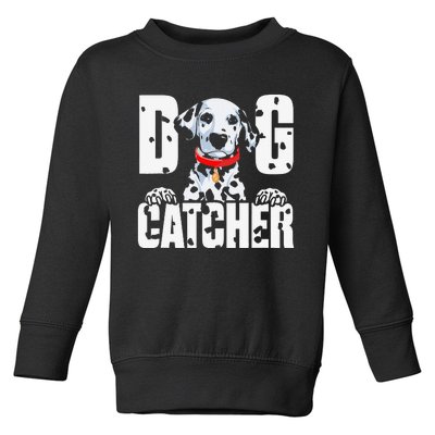 Soft Dog Catcher Costume Dalmatian Easy Family Toddler Sweatshirt