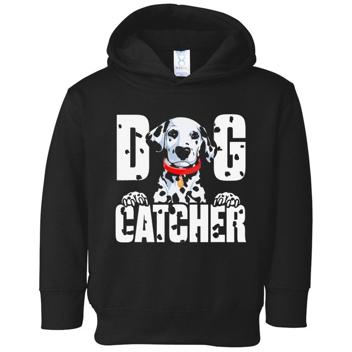 Soft Dog Catcher Costume Dalmatian Easy Family Toddler Hoodie