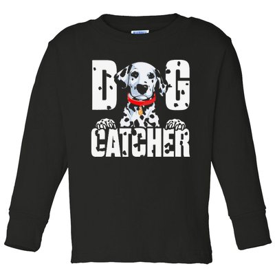 Soft Dog Catcher Costume Dalmatian Easy Family Toddler Long Sleeve Shirt