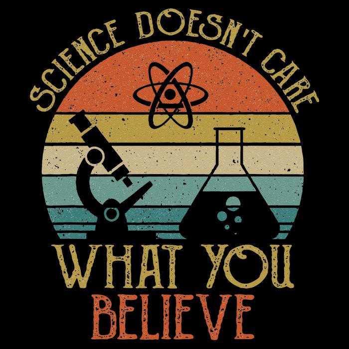 Science Doesn't Care What You Believe Retro Teacher Lovers Impact Tech Backpack