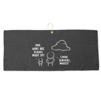 Software Developer Computer Engineer Nerd Gift Funny Programmer Gift Large Microfiber Waffle Golf Towel