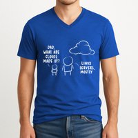 Software Developer Computer Engineer Nerd Gift Funny Programmer Gift V-Neck T-Shirt