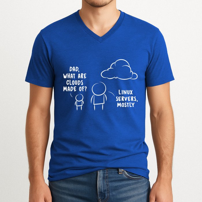 Software Developer Computer Engineer Nerd Gift Funny Programmer Gift V-Neck T-Shirt