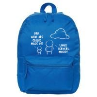 Software Developer Computer Engineer Nerd Gift Funny Programmer Gift 16 in Basic Backpack